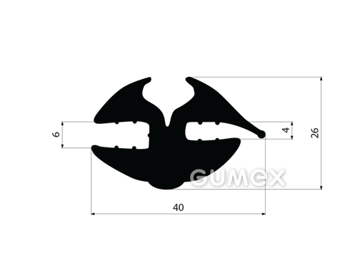PRYŽOVÉ PROFILY DO OKEN DOPRAVNÍCH PROSTŘEDKŮ 